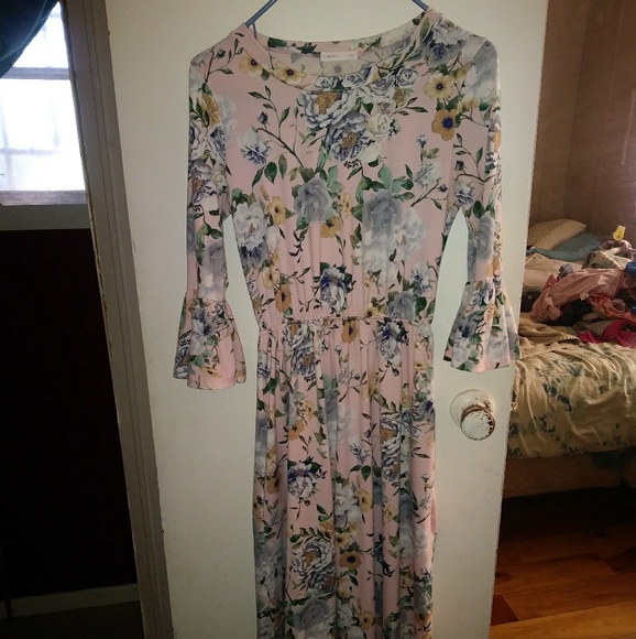 Floral Midi Dress - Picture 2 of 3